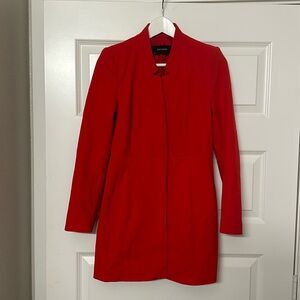 Red Zara blazer
